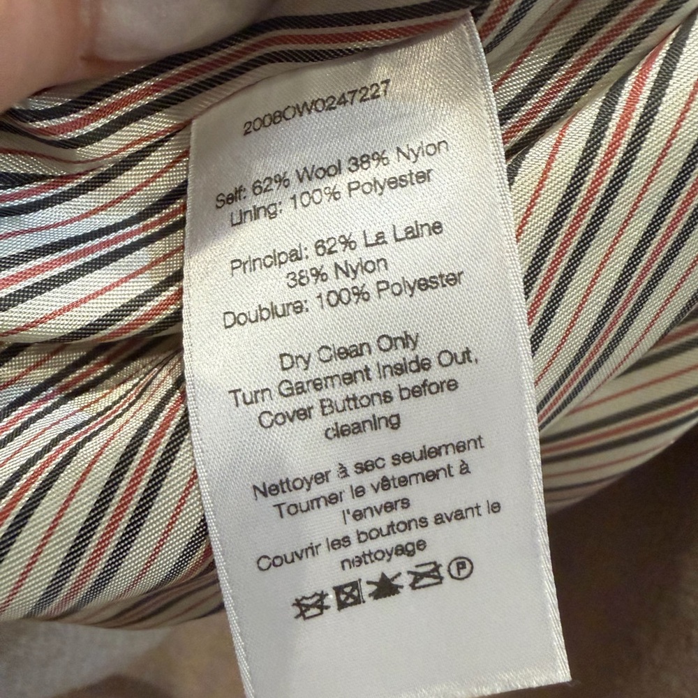 Veronica Beard Double-Breasted Wool Jacket M - image 8